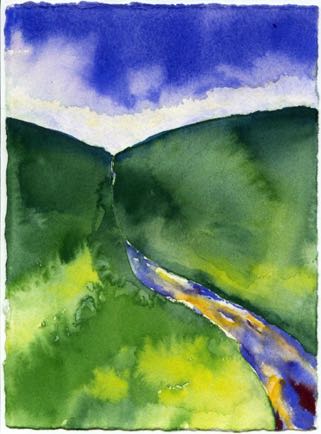 25 (River), 14cmx19cm,
Watercolour 25 (River), 14cmx19cm,
Watercolour